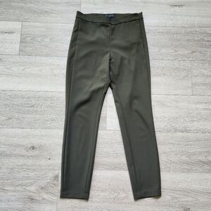 Banana Republic Green Devon Legging Pants Womens 2p Misletoe Mid Rise Ankle